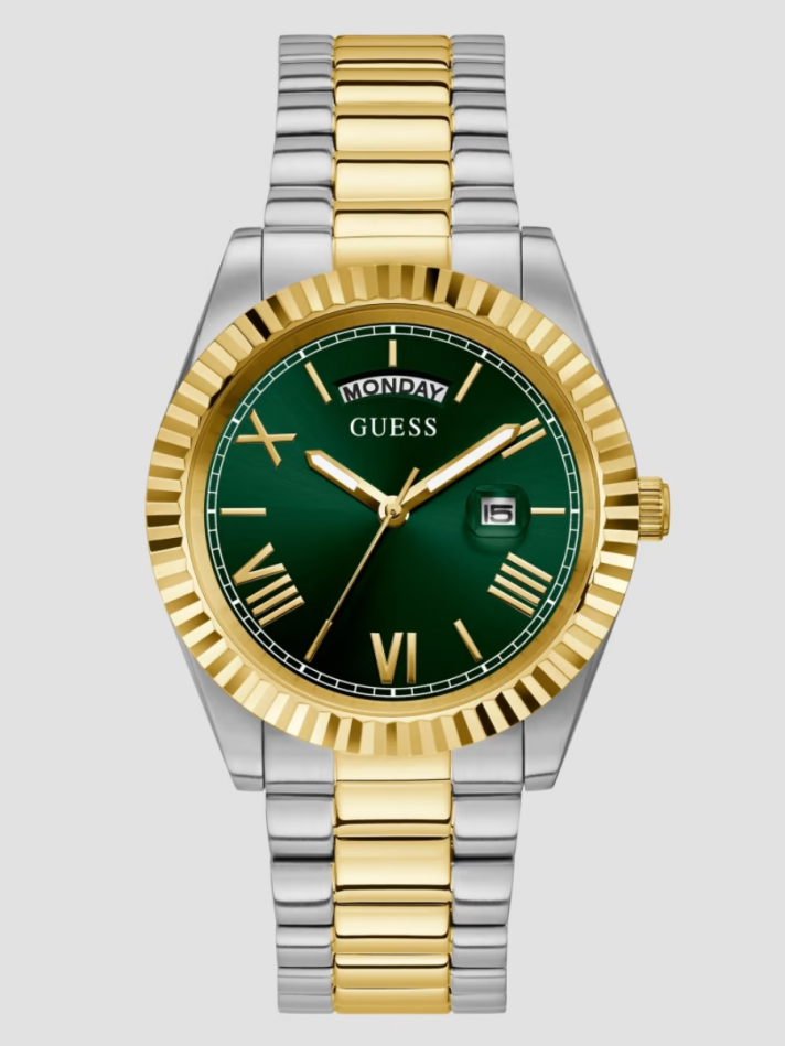 Đồng Hồ Analog Two-Tone and Green – GUESS