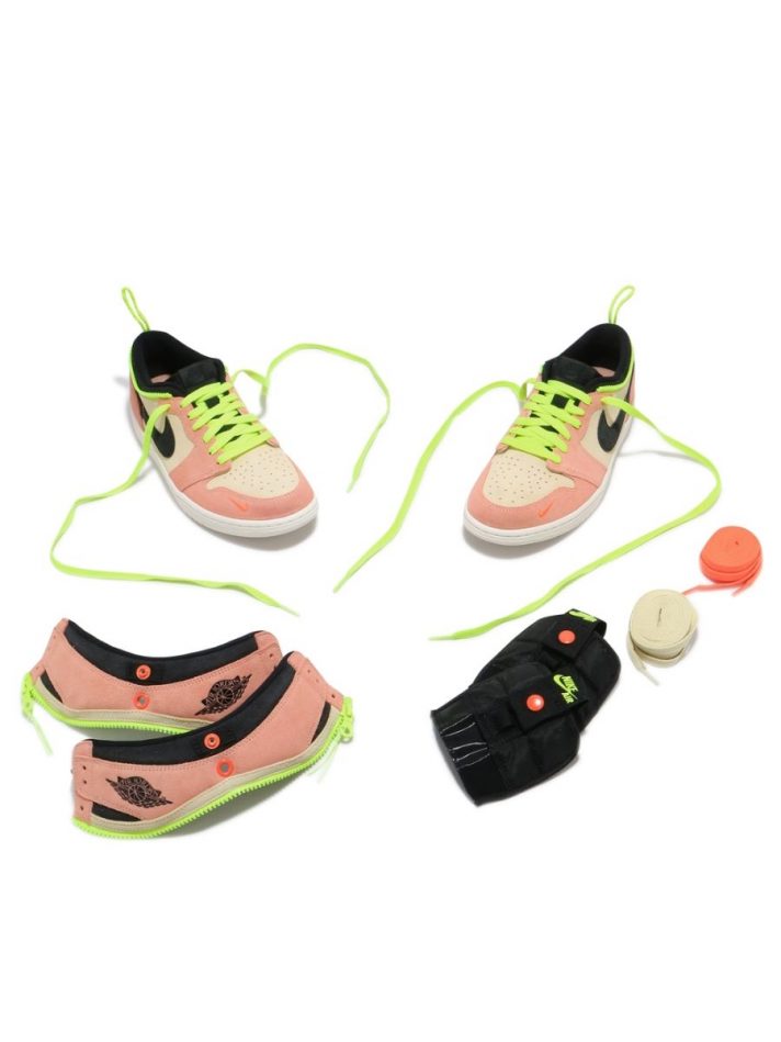 Giày Nam Air Jordan 1 High Switch ‘Pink Volt’ – Nike