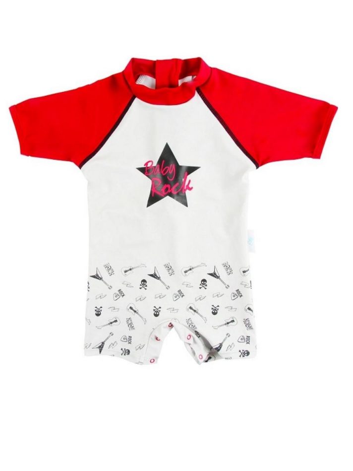 Đồ Bơi Một Mảnh Chống Tia UV Cho Bé Trai Little Rock Star Sunsuit – Elly La Fripouille