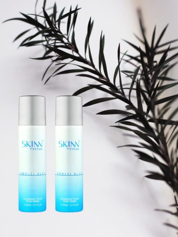 Xịt Khử Mùi Dành Cho Nữ Skinn Amalfi Bleu – Skinn By Titan – 150ml