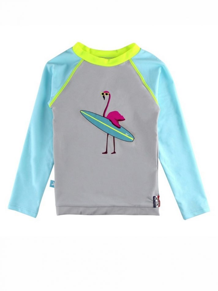 Áo Bơi Chống Tia UV Cho Bé Trai Flamingo Rash Vest – Elly La Fripouille