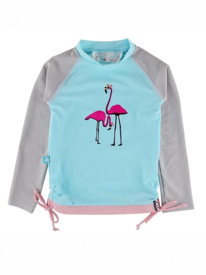 Áo Bơi Chống Tia UV Cho Bé Gái Flamingo Rash Vest – Elly La Fripouille