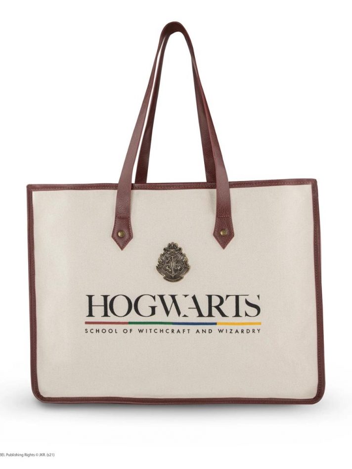 Túi Vải Canvas Họa Tiết Hogwarts – CINEREPLICAS