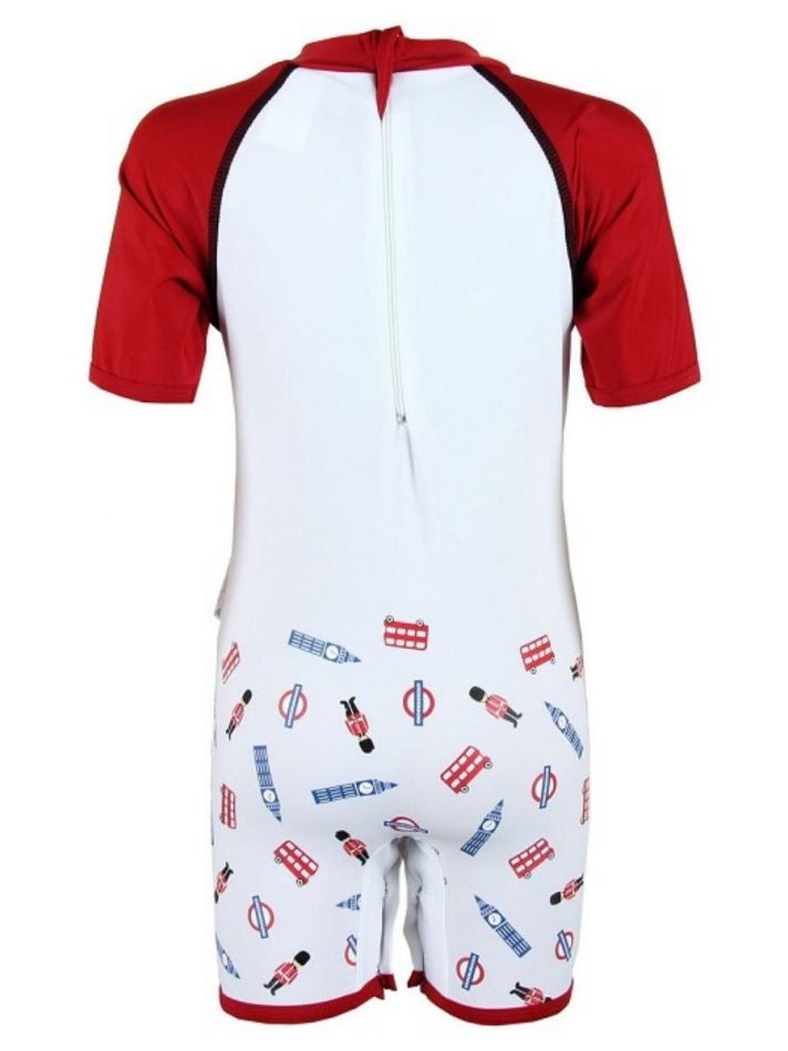 Đồ Bơi Một Mảnh Chống Tia UV Cho Bé Trai I Love London Sunsuit – Elly La Fripouille