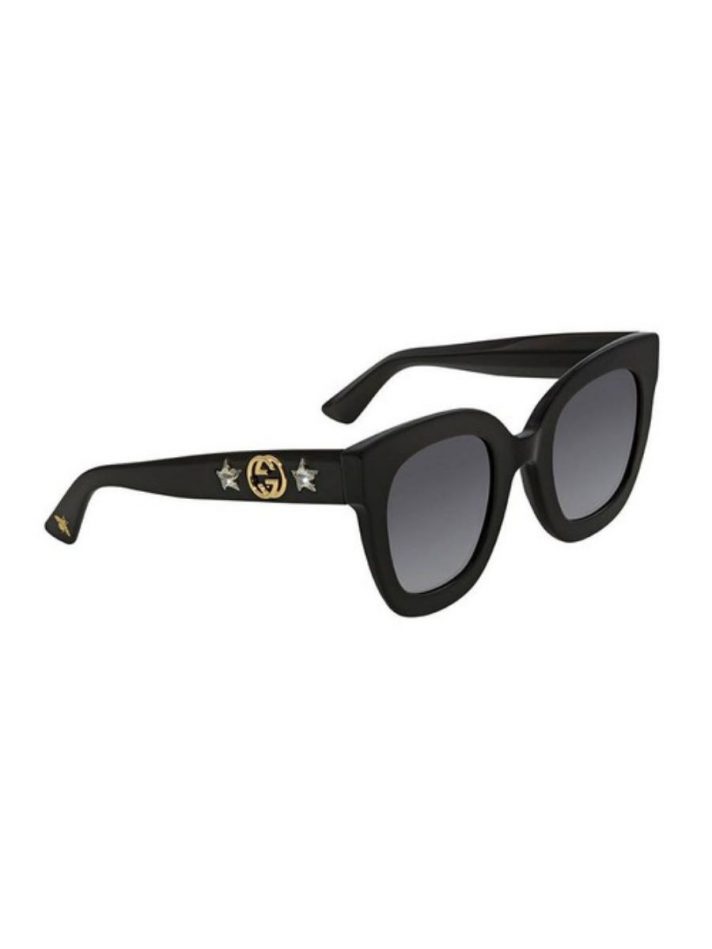 Kính Mát Gucci Square Sunglasses Màu Đen Gradient – Gucci