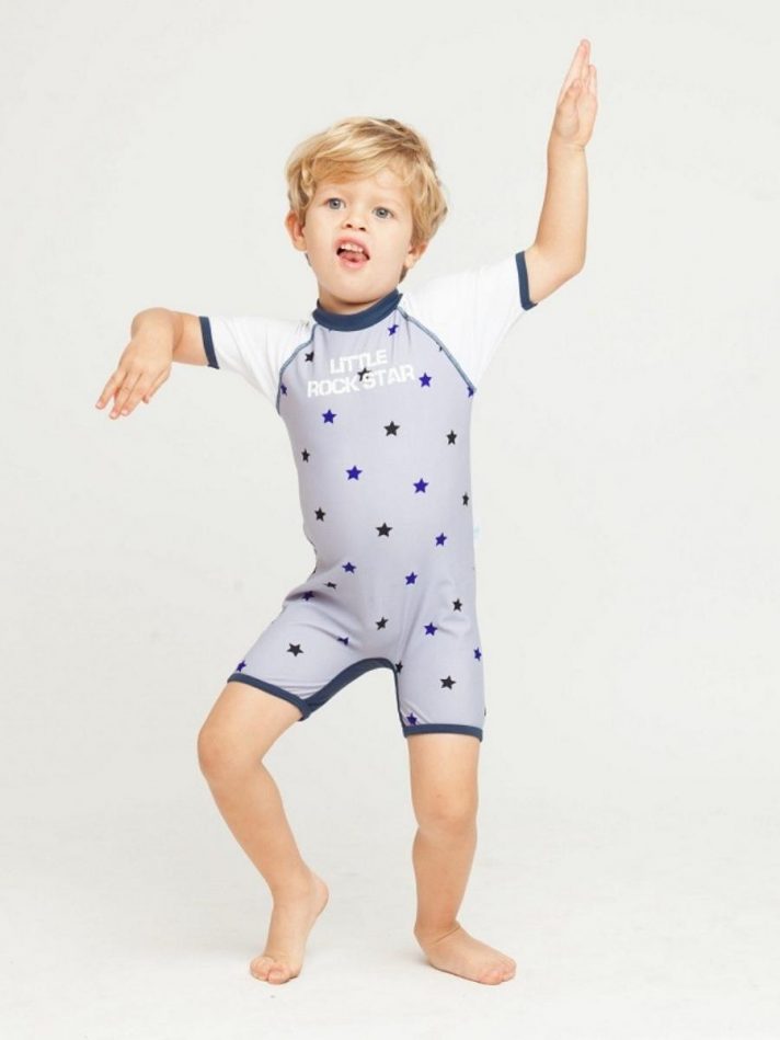 Đồ Bơi Một Mảnh Chống Tia UV Cho Bé Trai Little Rock Star Sunsuit – Elly La Fripouille