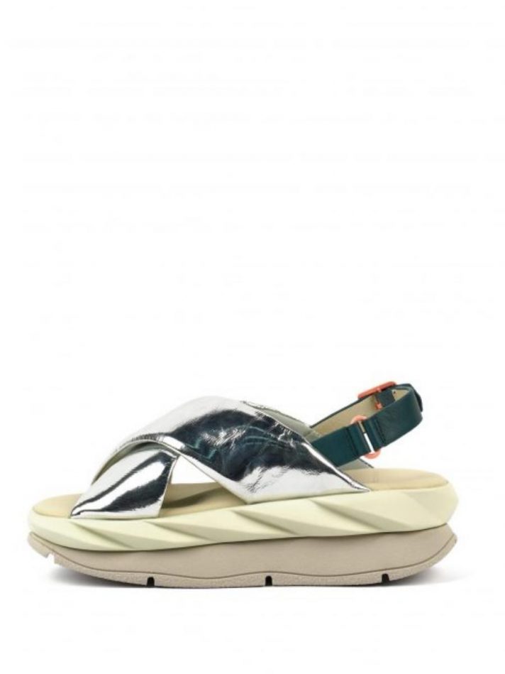 Giày Mellow Sandal Màu Silver – 4CCCCEES