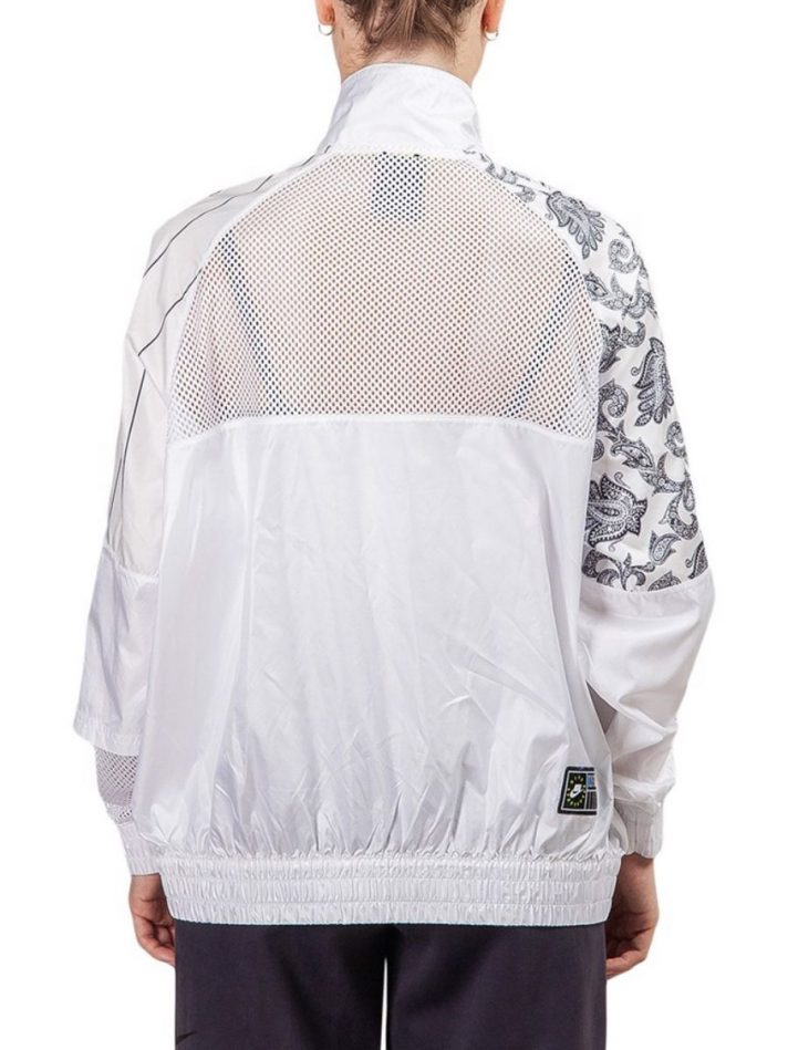 Áo Khoác Nike Womens Sportswear NSW Woven Track Jacket New Black White – Nike