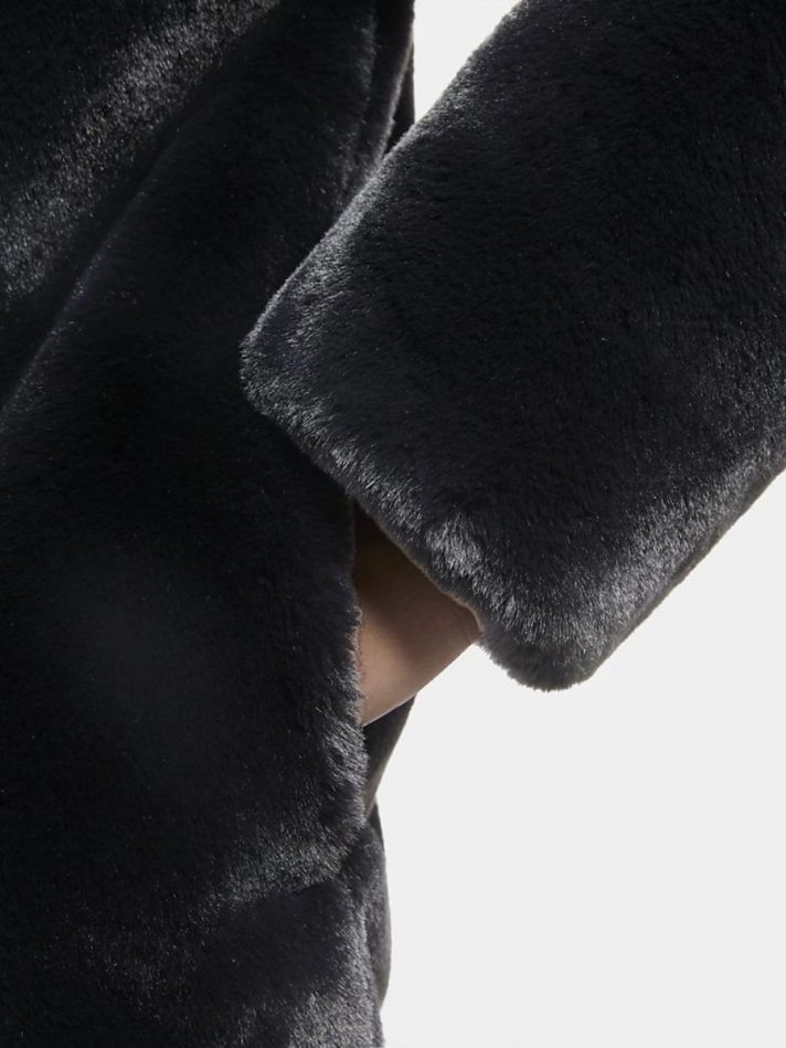 Áo Khoác Nike Sportswear Faux Fur Jacket Black – Nike