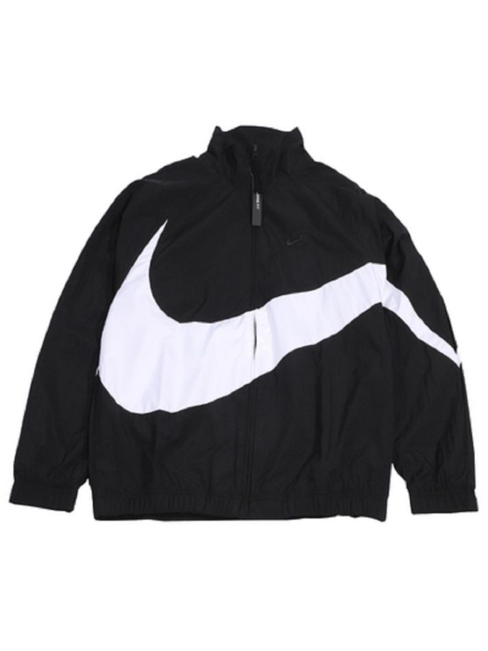 Áo Khoác Nike Sportswear ‘Swoosh’ Woven Black Windbreaker – Nike