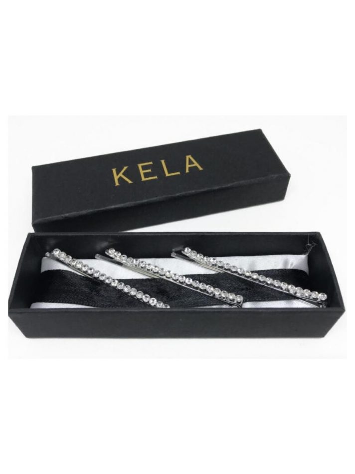 Kẹp Tóc Silver & Diamante – KELA Charms