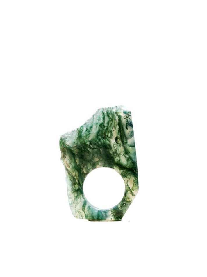 Nhẫn Đá Solid Mossagate 02 – Lore Segers Jewels