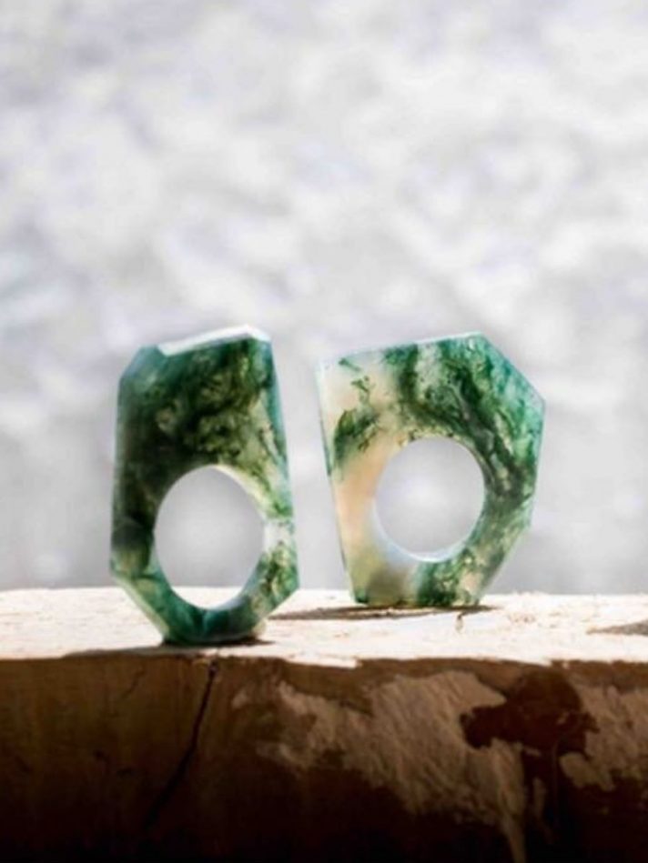 Nhẫn Đá Solid Mossagate 03 – Lore Segers Jewels