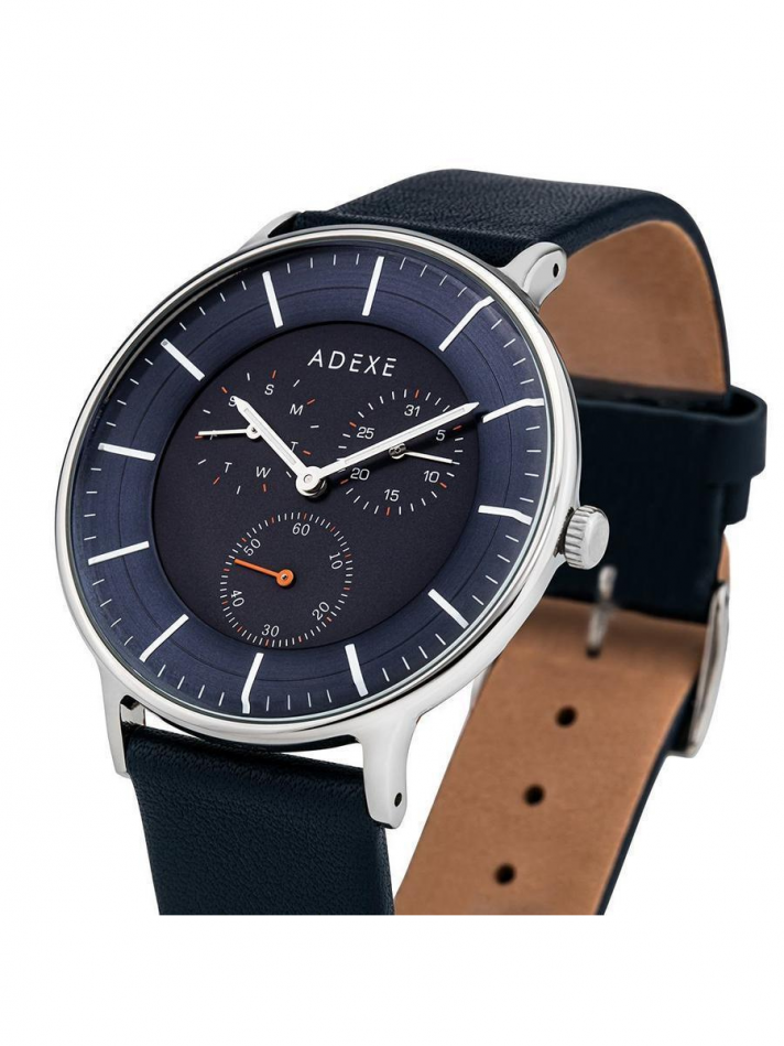 Đồng Hồ Nam THEY Gentlemen Silver & Blue – ADEXE Watches