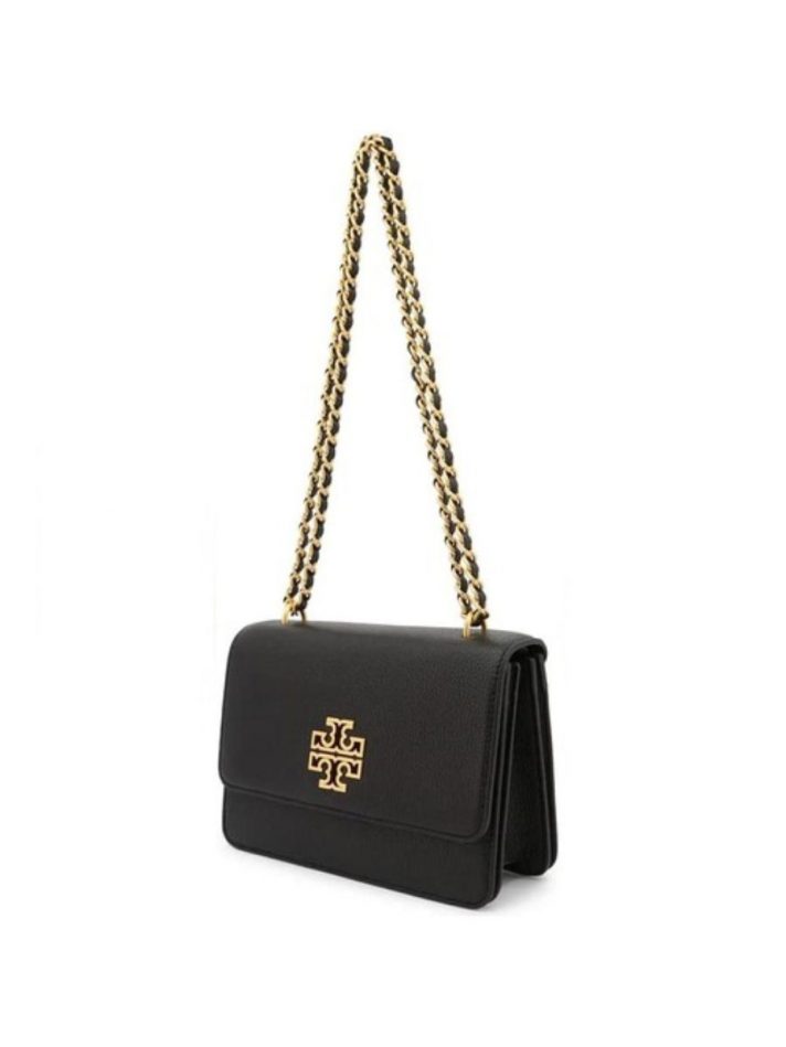 Túi Đeo Chéo Tory Burch Britten Chain Wallet Màu Đen – Tory Burch