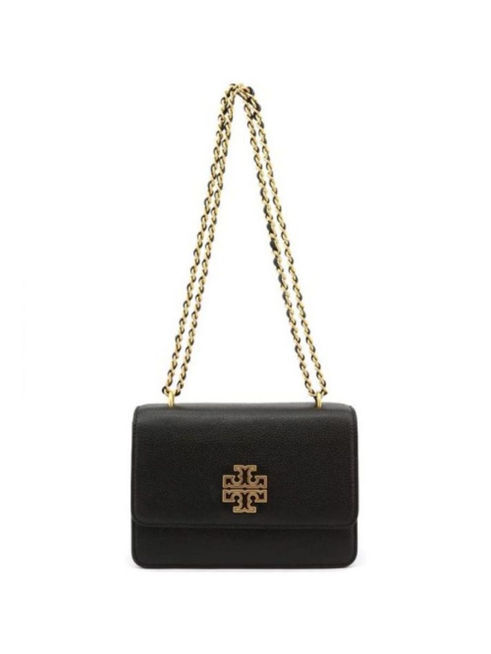 Túi Đeo Chéo Tory Burch Britten Chain Wallet Màu Đen – Tory Burch