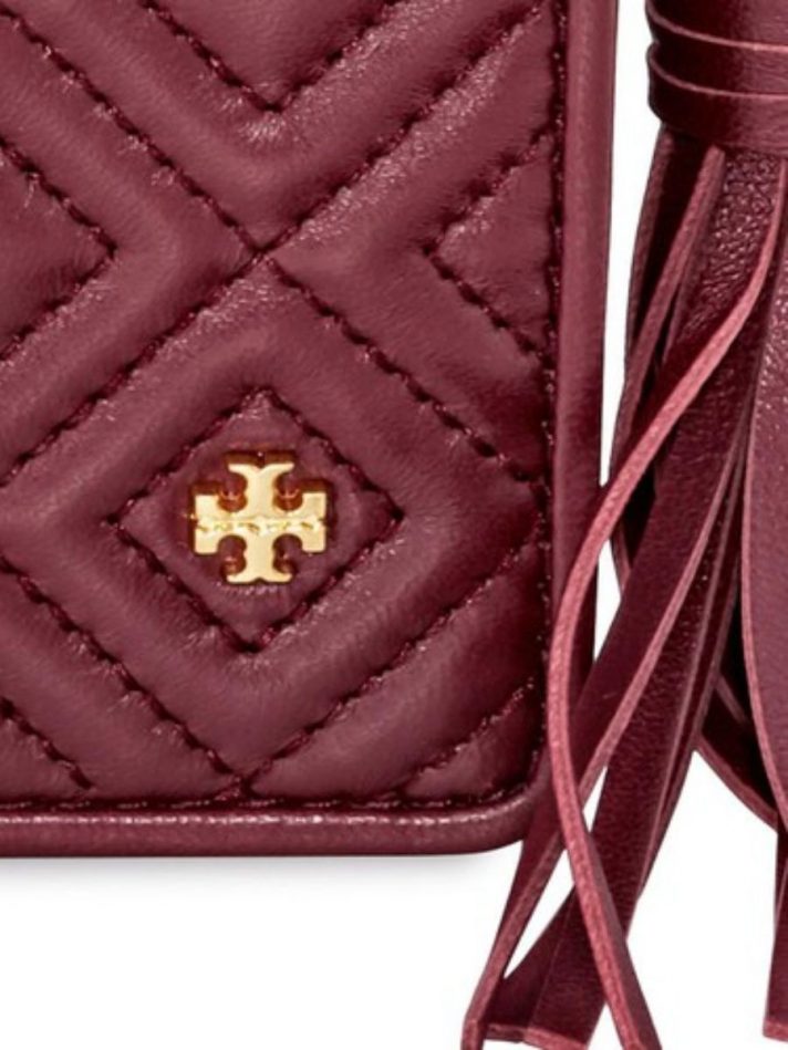 Túi Tory Burch Fleming Flat Wallet Crossbody Bag Imperial Garnet – Tory Burch